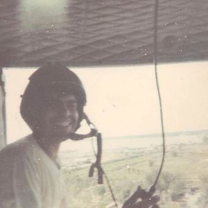 Ron Amen during his tour of duty in Vietnam in 1967. Courtesy of Ron Amen.